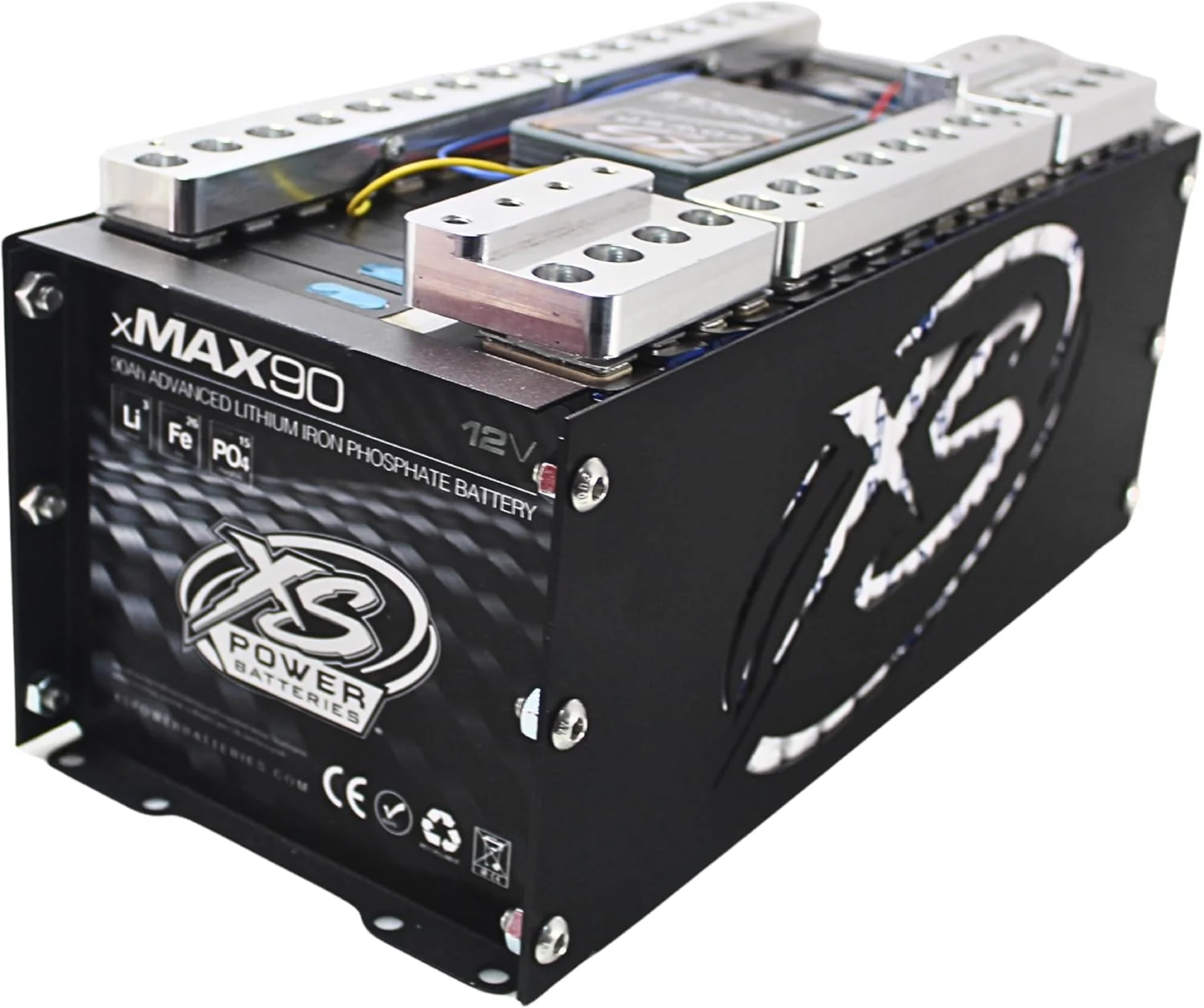 The image shows the XS Power xMax90 DIY Lithium Battery